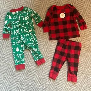 Carters 6m Santa outfits - Christmas